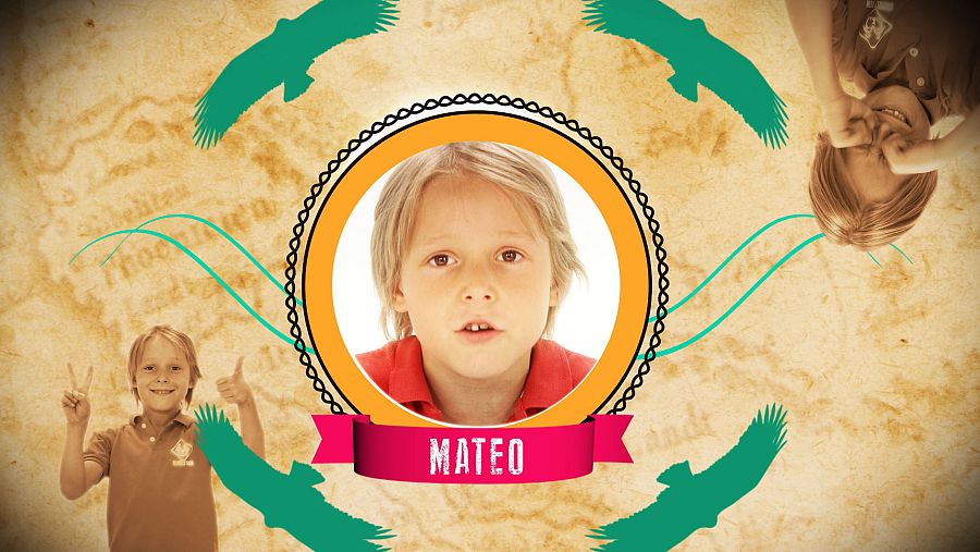Soy Mateo, el benjamln de la familia.