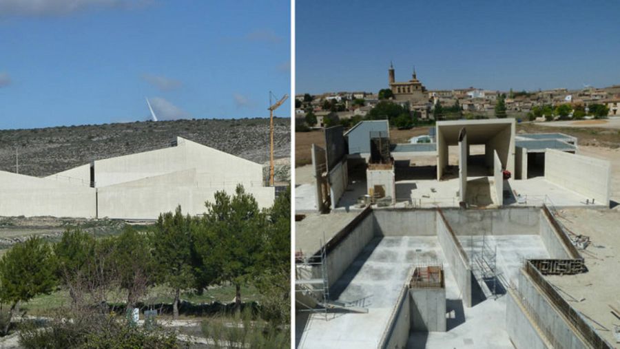 Imágenes de las obras del nuevo Museo del Grabado de Fuendetodos.