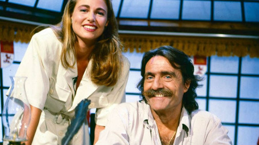 Inka Martí con Miguel De la Quadra-Salcedo