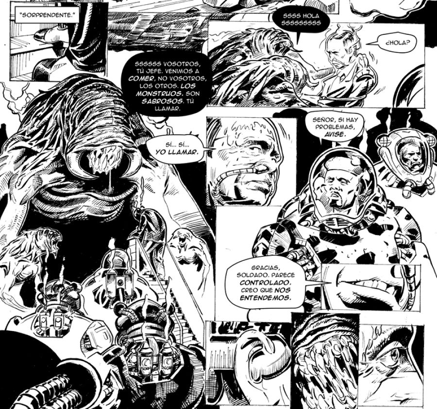 Fragmento de una página de 'ILLworld'