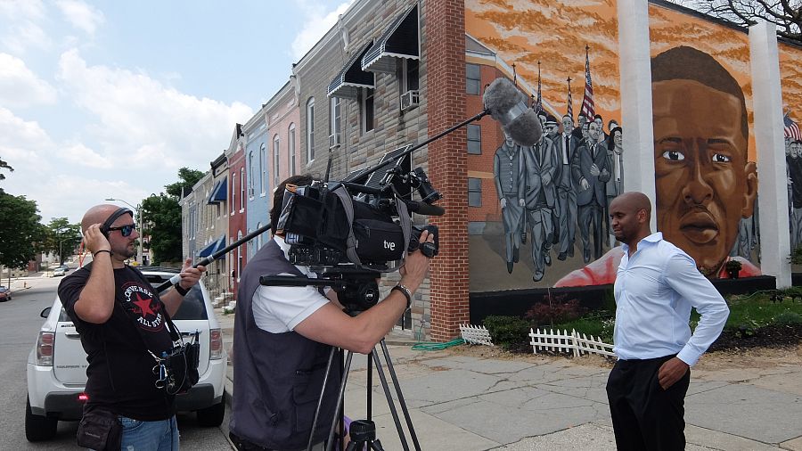Kevin Shird, hilo conductor de 'Una historia de Baltimore'.