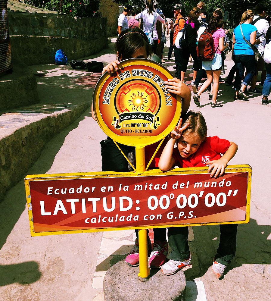 En la línea del Ecuador