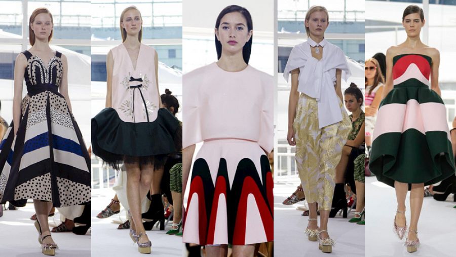 Desfile de Delpozo, primavera/verano 2016