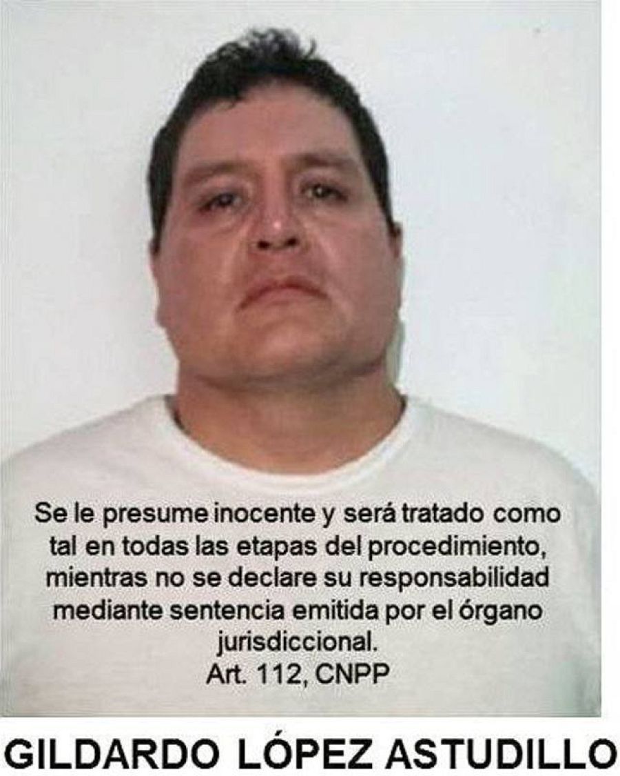 Fotografía cedida por la Comisión Nacional de Seguridad (CNS) de Gildardo López Astudillo