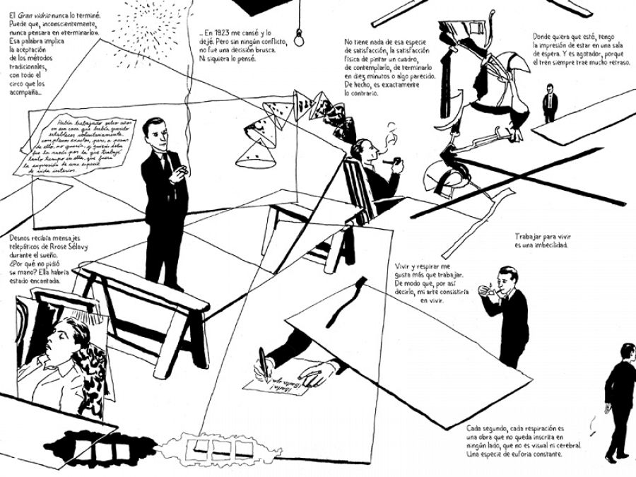 Página de 'Marcel Duchamp: Un juego entre mí y yo'