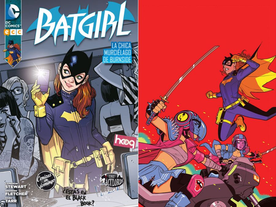 Portada de la edición española de 'Batgirl ' del número 36 de la edición americana