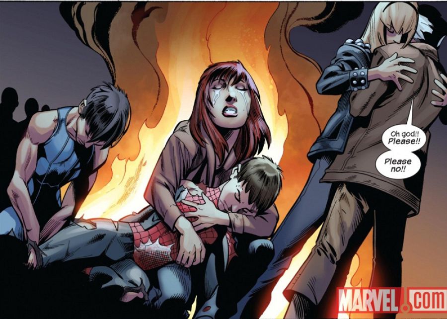 La muerte del Spider-Man del Universo Ultimate, de Brian Bendis y Mark Bagley