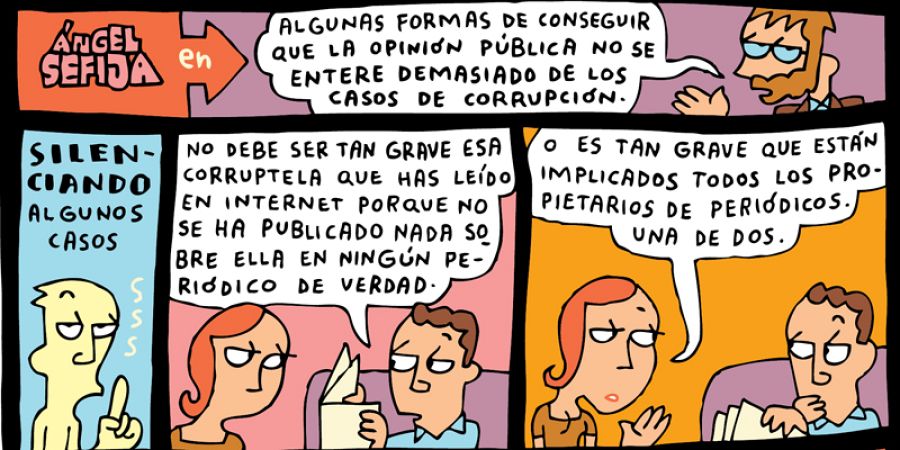 Viñetas de 'Ángel Sefija: Tras el noveno arte'