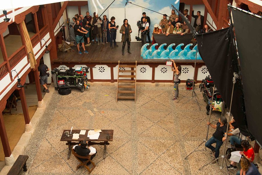 El Corral de Comedias de Almagro ha acogido la grabación de 'El Ministerio del Tiempo'