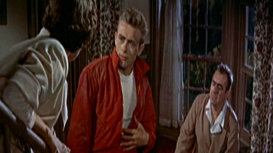 James Dean en 'Rebelde sin causa'