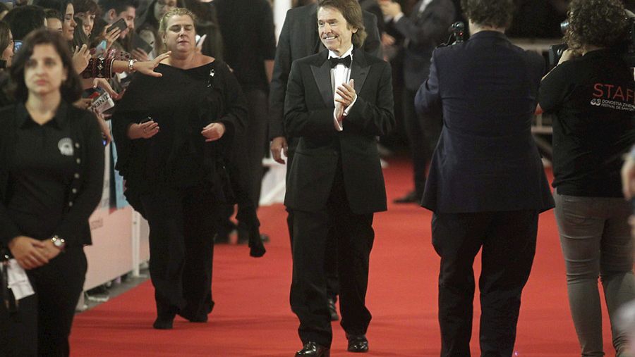 Rafael en la presentación de 'Mi gran noche' en San Sebastián