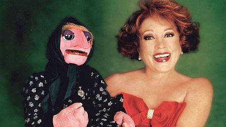 Mari Carmen, con su famosa 'Doña Rogelia'