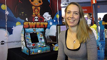 Valeria Castro, desarrolladora de videojuegos y creadora de Sweet Sins.