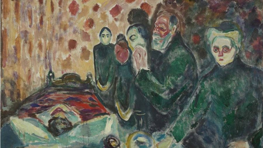 'Agonía', 1915, Edvard Munch, Munch-Museet, Oslo