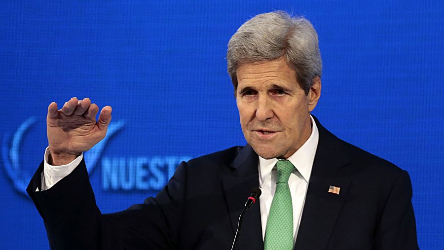 El secretario de Estado de Estados Unidos, John Kerry, critica la incursión rusa en Turquía