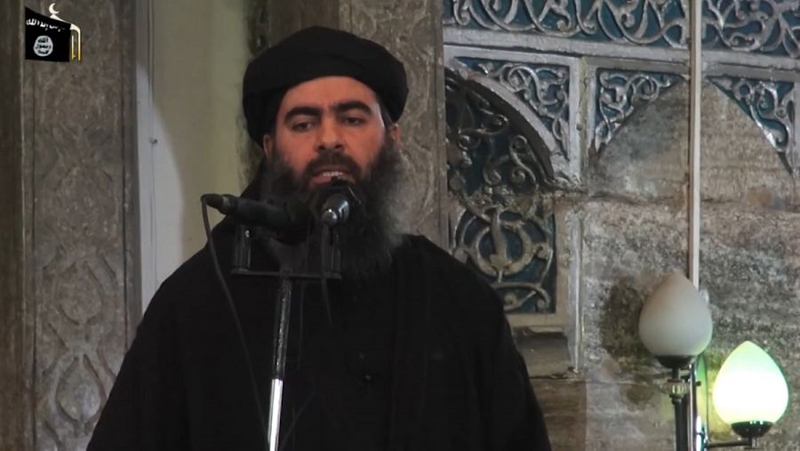 El máximo dirigente del Estado Islámico, Abu Bakr Al Baghdadi