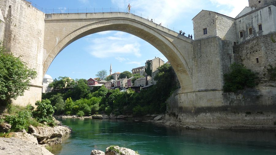 El Stari Most o Puente Viejo de Mostar
