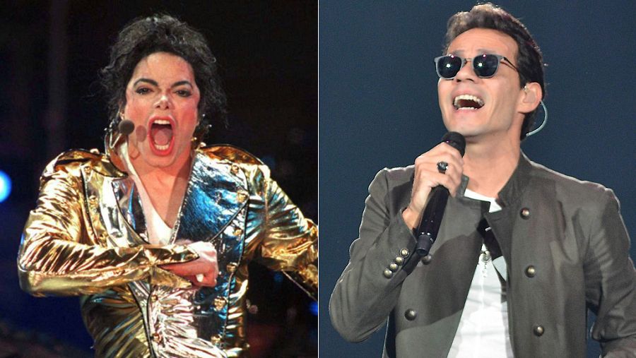 Michael Jackson y Marc Anthony.