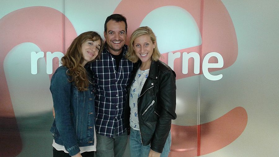 Marta Aledo, Cecilia Freire y Daniel Galindo