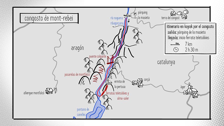 Congost del Mont-Rebei - Ermita de la Perfusa