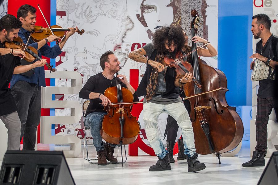 Ara Malikian en 'Cine de barrio'