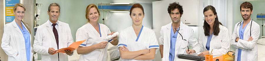 Los protagonistas de Centro Medico