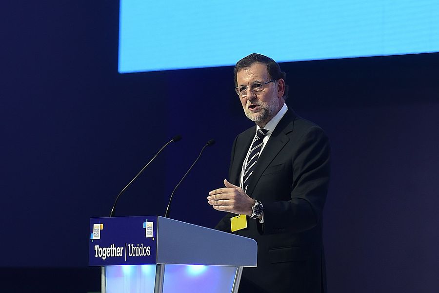 Rajoy ha clausurado el Congreso del Partido Popular Europeo en Madrid