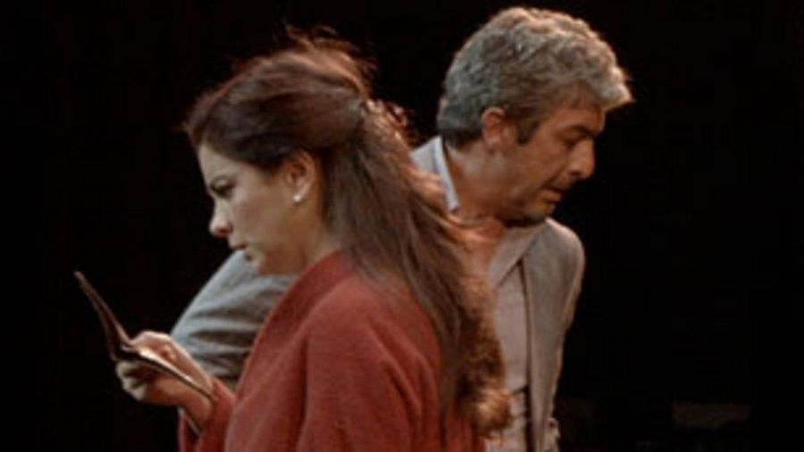 Érica Rivas y Ricardo Darín en un momento de la obra 'Escenas de la vida conyugal'.