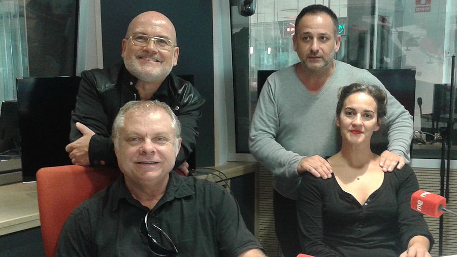 Santiago Sánchez, Carles Castillo, Carles Montoliu y Elena Lombao