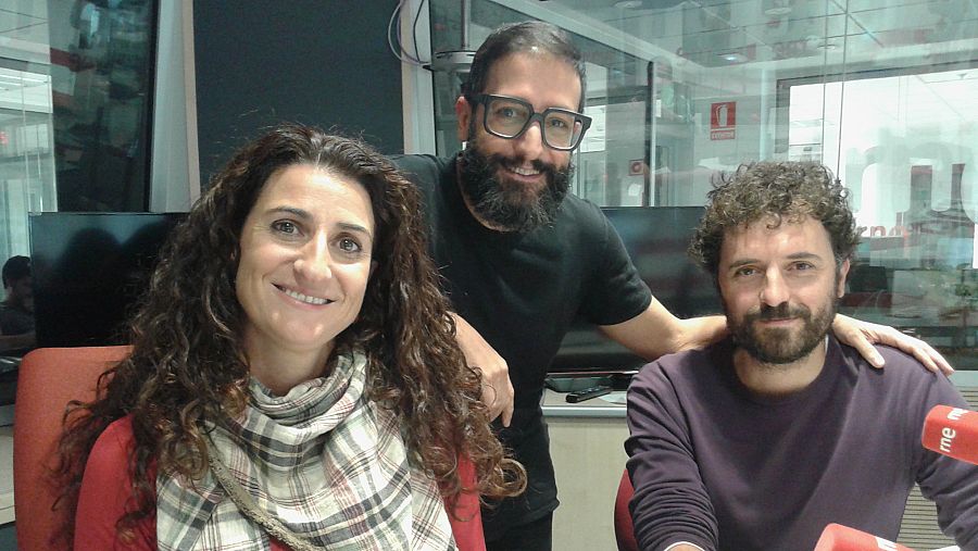 Toni Ruiz, Cristina Bernal y José Martret