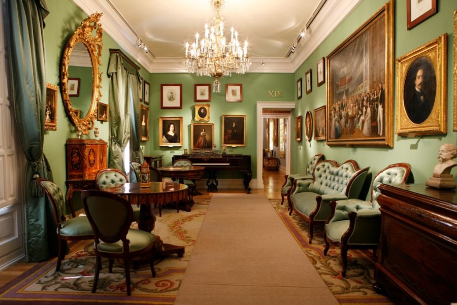 Sala de literatura y teatro del Museo del Romanticismo