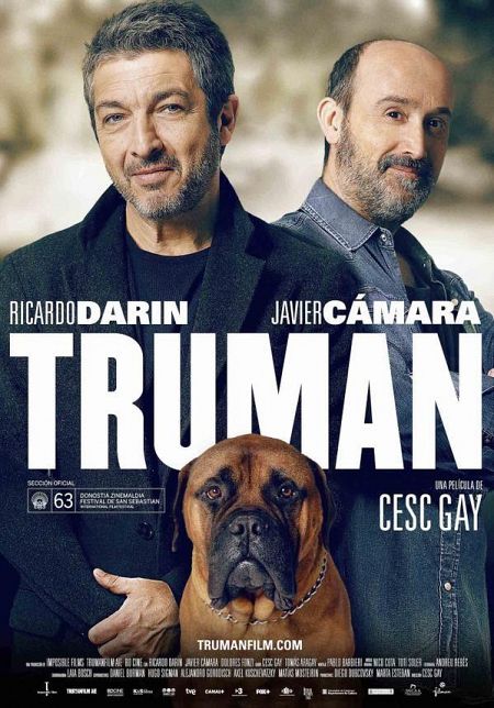 Cartel en español de la película 'Truman'