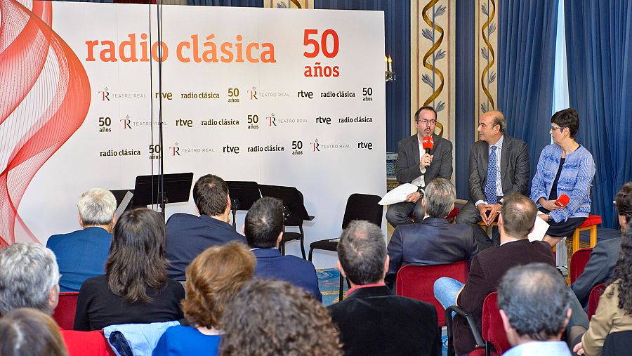 Un momento de la presentación de la nueva temporada de Radio Clásica.