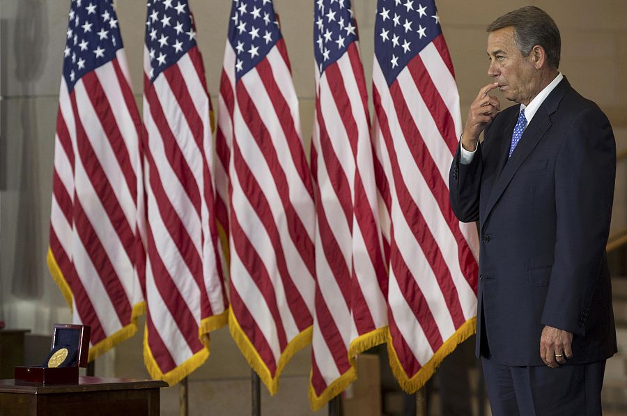 El actual 'speaker' de la Cámara de Representantes, John Boehner