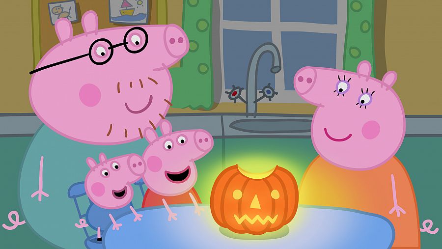 total Bergantín su Clan celebra Halloween con Peppa Pig y Pocoyó como protagonistas de una  programación terrorífica - RTVE.es
