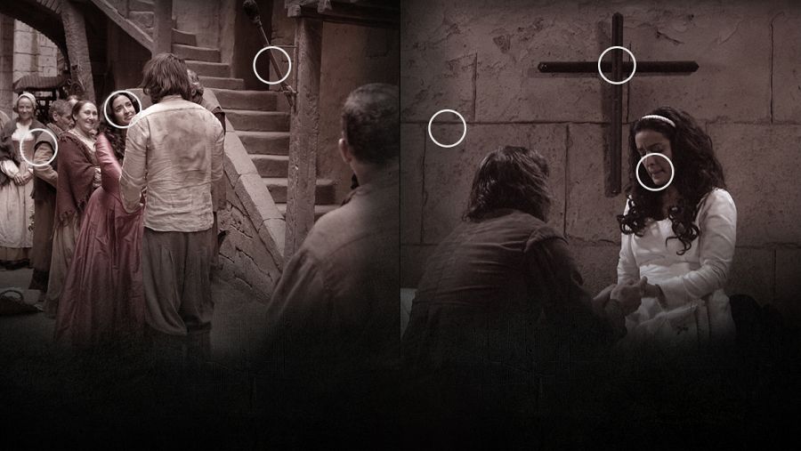 Los claroscuros de las dos pedidas de la pareja protagonista de la serie