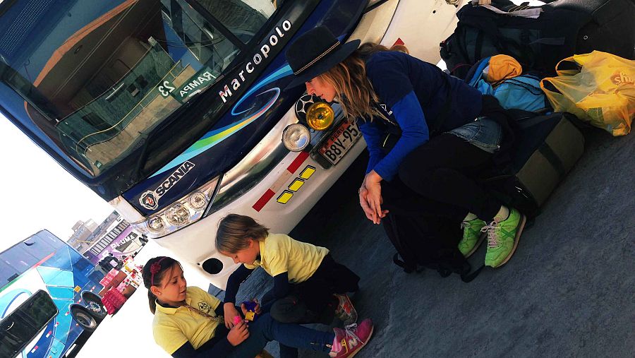 En la estación de Arequipa