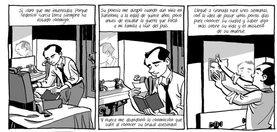 Viñetas de 'La araña del olvido'