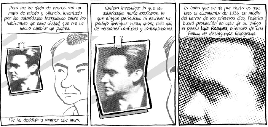 Viñetas de 'La araña del olvido'