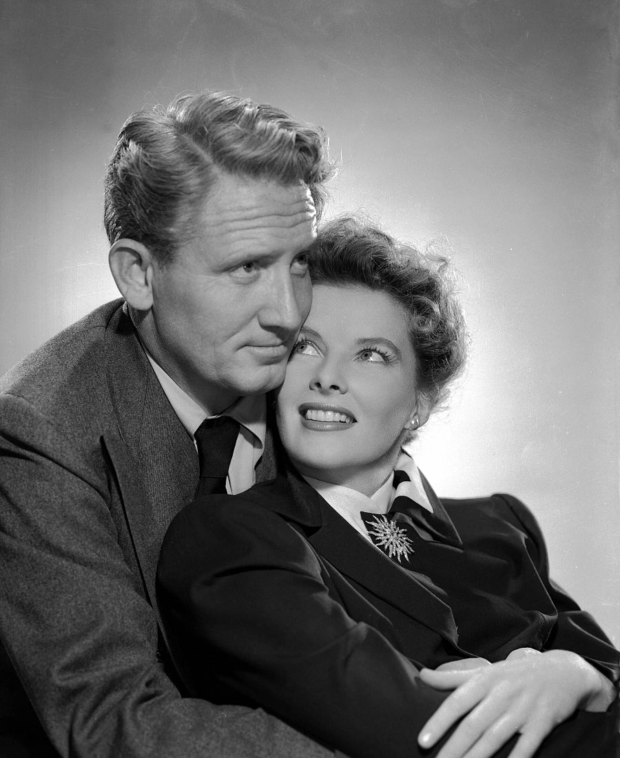 Spencer Tracy y Katharine Hepburn
