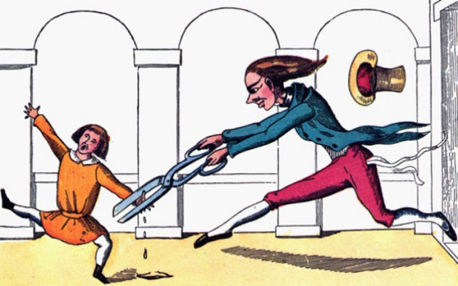 Lo mejor para que el niño no se chupe el dedo es ¡Cortárselo!