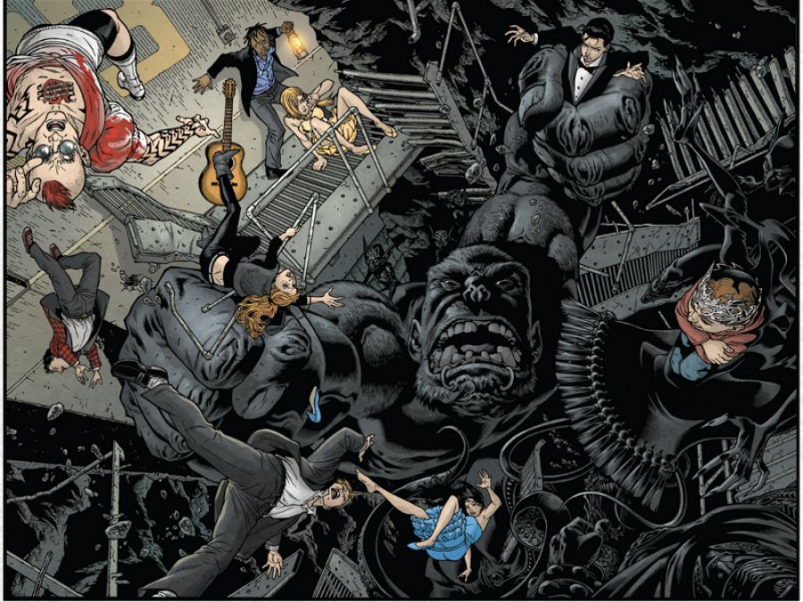 Viñeta de 'Locke & key'