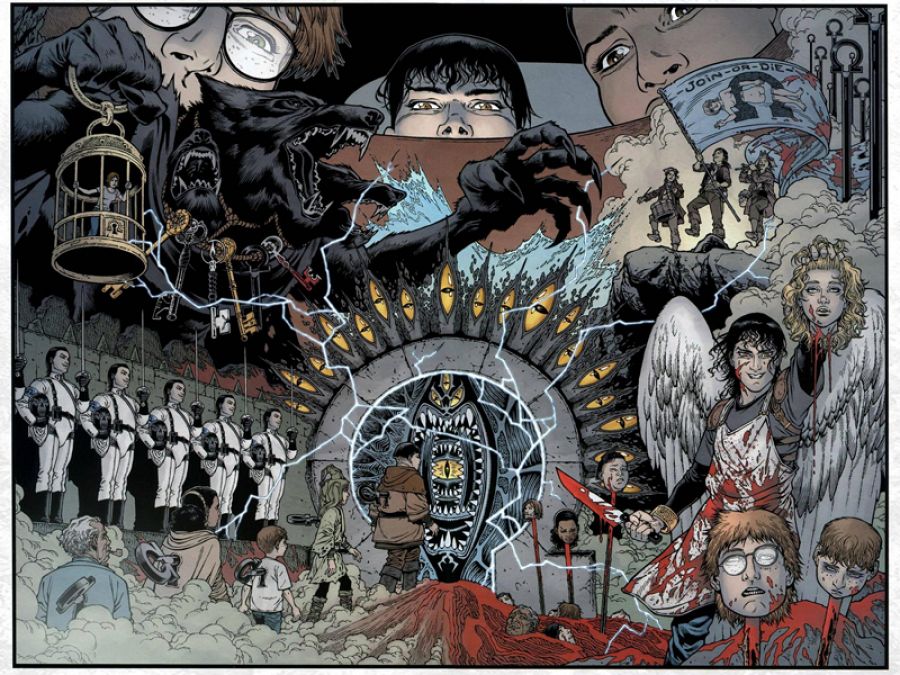 Viñeta de 'Locke & Key'