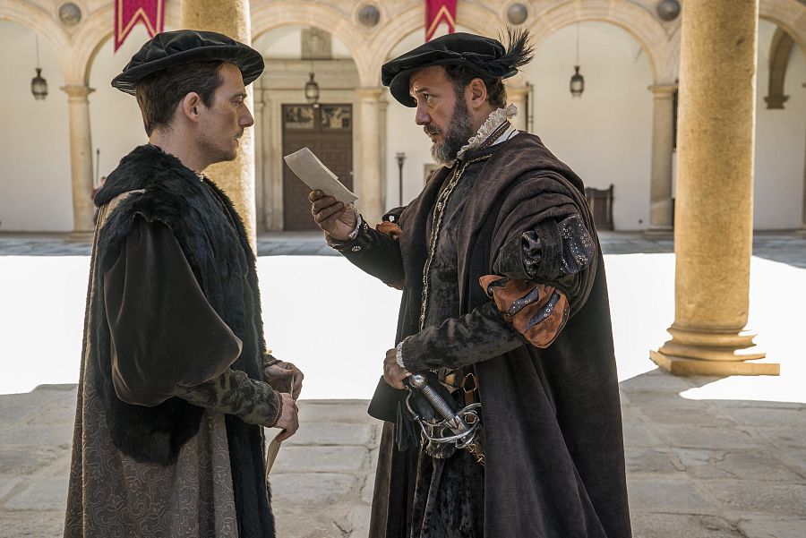 Hernán Cortés quiere acercarse a la emperatriz a través de Francisco de Borja