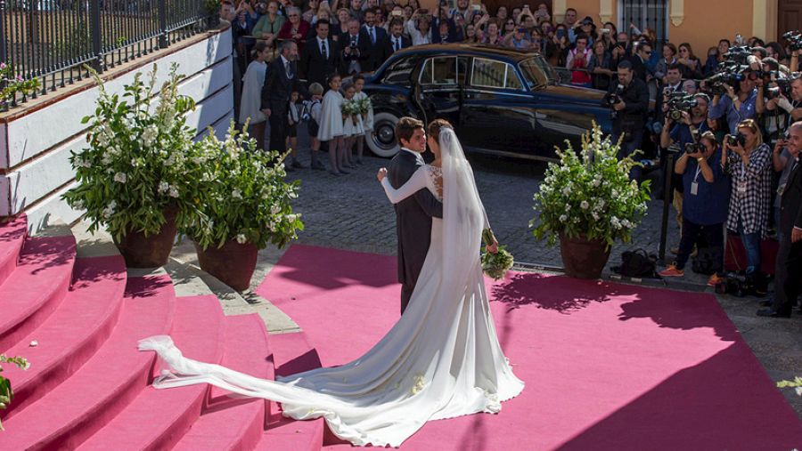 El vestido de novia de Eva Gonz lez