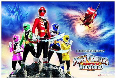 'Power Rangers Supermegafoce', desde el lunes 9