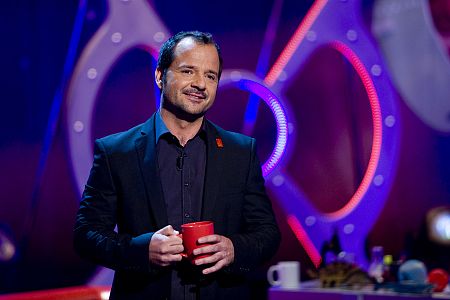 El presentador de 'Órbita Laika', Ángel Martín