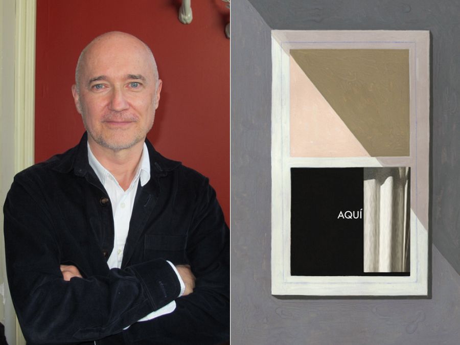 Richard McGuire en Madrid y portada de su libro 'Aquí'