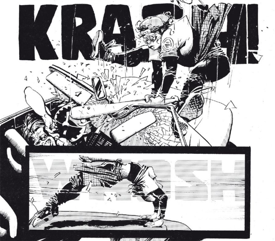 Viñetas de 'El baile del vampiro: Inés se divierte' (1995)