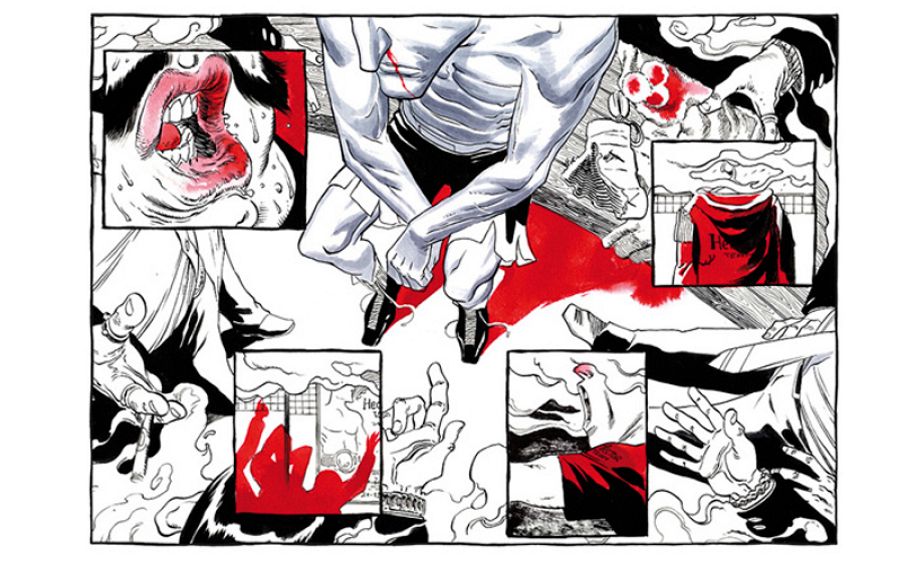 Página de 'El boxeador' de Man